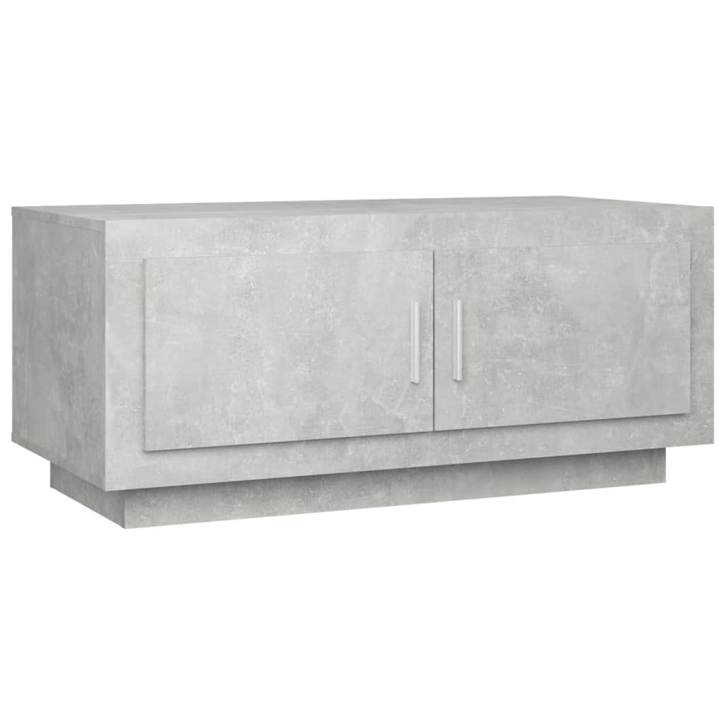 VidaXL Salontafel 102x50x45 cm bewerkt hout betongrijs