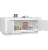 VidaXL Salontafel 102x50x45 cm bewerkt hout wit