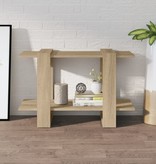 vidaXL Boekenkast/kamerscherm 80x30x51 cm sonoma eikenkleurig