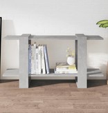 vidaXL Boekenkast 100x30x51 cm bewerkt hout betongrijs