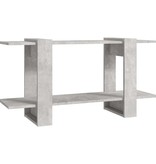VidaXL Boekenkast 100x30x51 cm bewerkt hout betongrijs