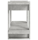 VidaXL Boekenkast 100x30x51 cm bewerkt hout betongrijs