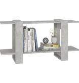 VidaXL Boekenkast 100x30x51 cm bewerkt hout betongrijs