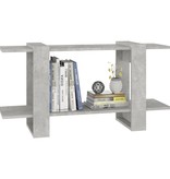 vidaXL Boekenkast 100x30x51 cm bewerkt hout betongrijs