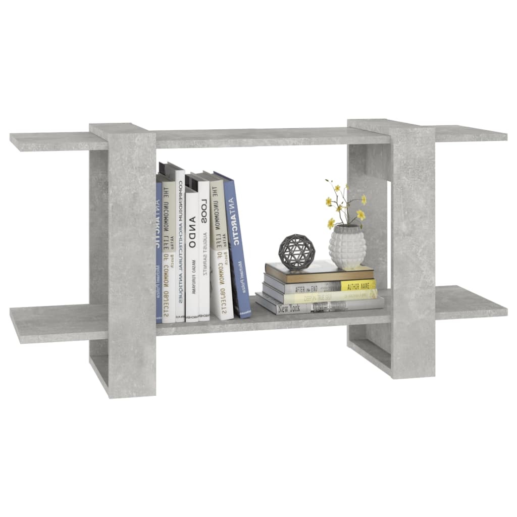 VidaXL Boekenkast 100x30x51 cm bewerkt hout betongrijs