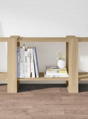 vidaXL Boekenkast 100x30x51 cm bewerkt hout sonoma eikenkleurig