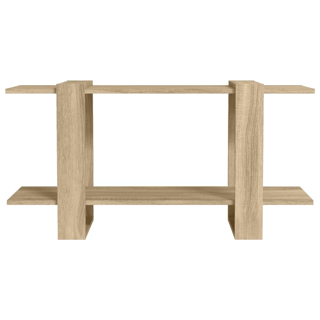 vidaXL Boekenkast 100x30x51 cm bewerkt hout sonoma eikenkleurig