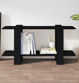 vidaXL Boekenkast 100x30x51 cm bewerkt hout zwart