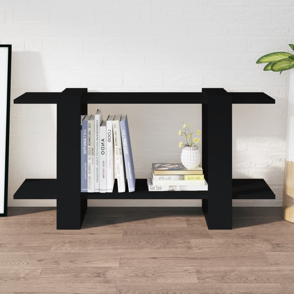 vidaXL Boekenkast 100x30x51 cm bewerkt hout zwart