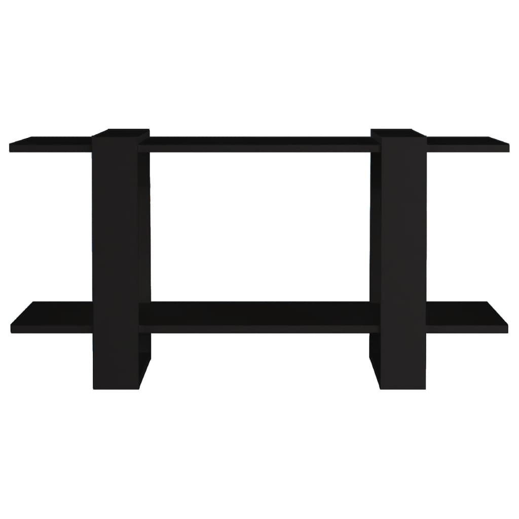 VidaXL Boekenkast 100x30x51 cm bewerkt hout zwart