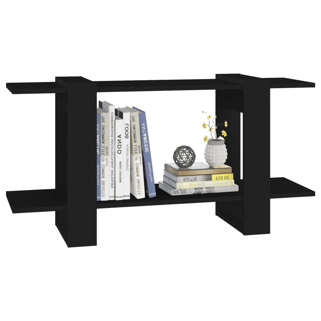 VidaXL Boekenkast 100x30x51 cm bewerkt hout zwart