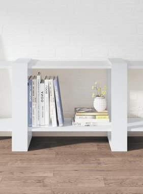 vidaXL Boekenkast 100x30x51 cm bewerkt hout wit