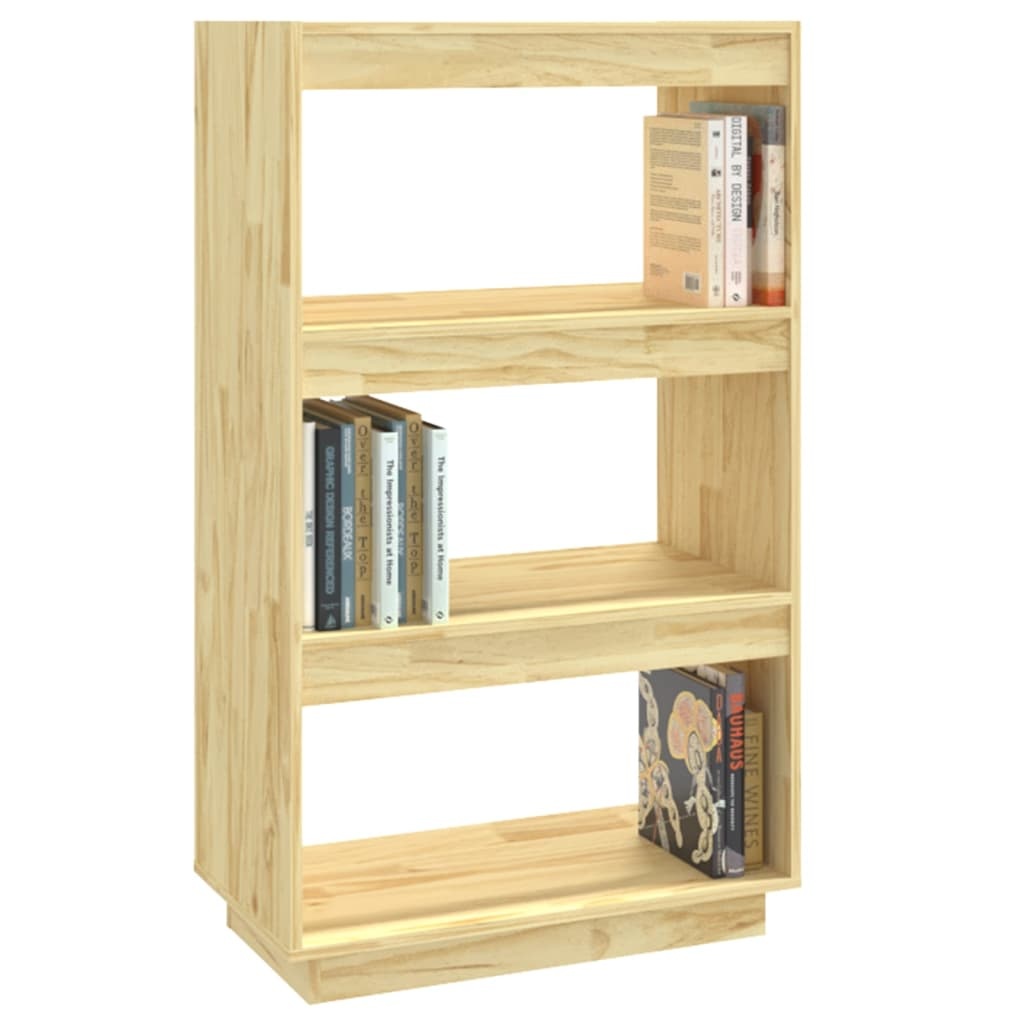 vidaXL Boekenkast/kamerscherm 60x35x103 cm massief grenenhout