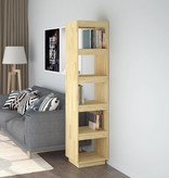 vidaXL Boekenkast/kamerscherm 40x35x167 cm massief grenenhout