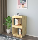 vidaXL Boekenkast 40x35x71 cm massief grenenhout