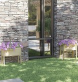 VidaXL Plantenbakken 2 st 70x31x70 cm massief grenenhout