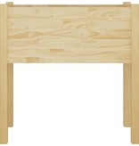 VidaXL Plantenbakken 2 st 70x31x70 cm massief grenenhout