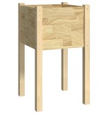 VidaXL Plantenbak 40x40x70 cm massief grenenhout