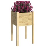 VidaXL Plantenbak 40x40x70 cm massief grenenhout