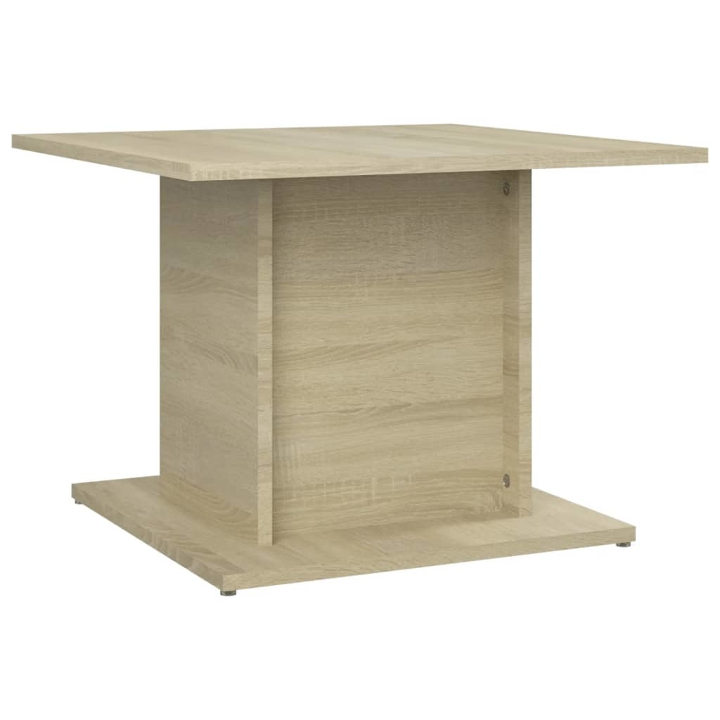 VidaXL Salontafel 55,5x55,5x40 cm spaanplaat sonoma eikenkleurig