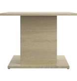 VidaXL Salontafel 55,5x55,5x40 cm spaanplaat sonoma eikenkleurig