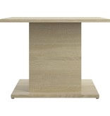 vidaXL Salontafel 55,5x55,5x40 cm spaanplaat sonoma eikenkleurig