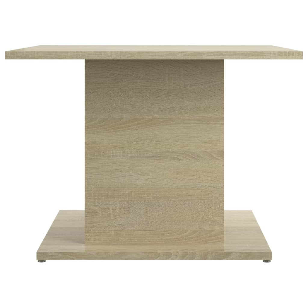 VidaXL Salontafel 55,5x55,5x40 cm spaanplaat sonoma eikenkleurig