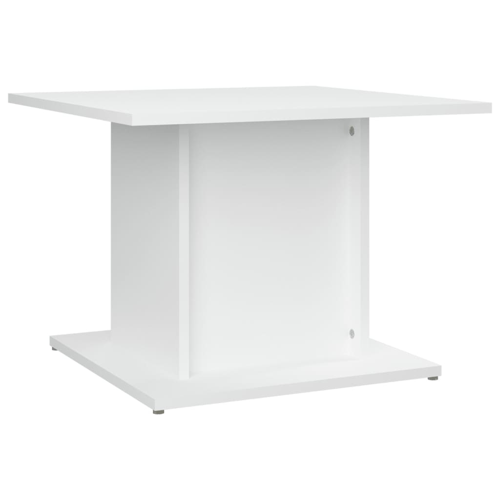 vidaXL Salontafel 55,5x55,5x40 cm spaanplaat wit