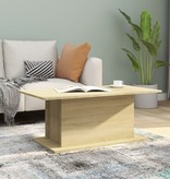 VidaXL Salontafel 102x55,5x40 cm spaanplaat sonoma eikenkleurig