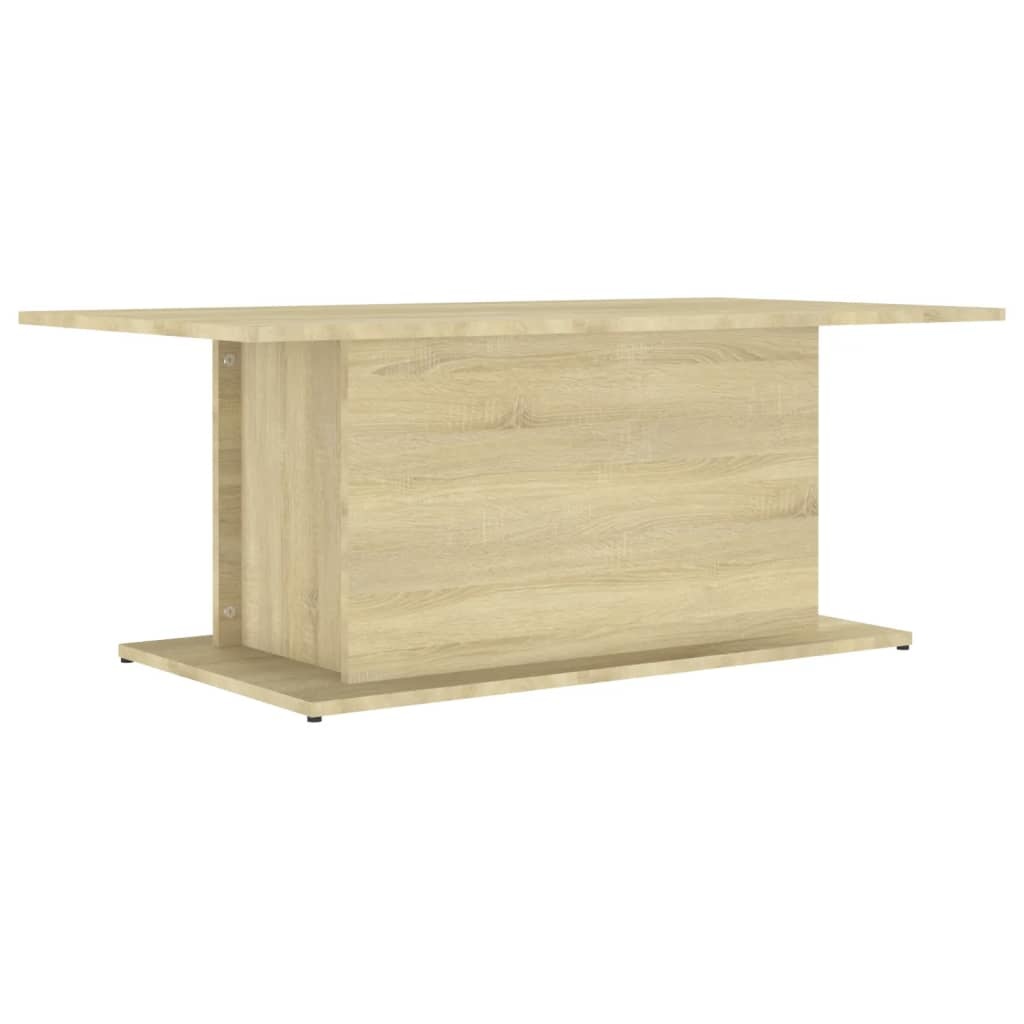 vidaXL Salontafel 102x55,5x40 cm spaanplaat sonoma eikenkleurig