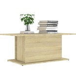 VidaXL Salontafel 102x55,5x40 cm spaanplaat sonoma eikenkleurig