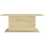 VidaXL Salontafel 102x55,5x40 cm spaanplaat sonoma eikenkleurig