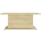 vidaXL Salontafel 102x55,5x40 cm spaanplaat sonoma eikenkleurig