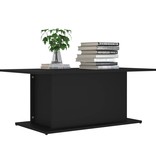 VidaXL Salontafel 102x55,5x40 cm spaanplaat zwart