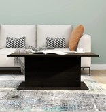 VidaXL Salontafel 102x55,5x40 cm spaanplaat zwart