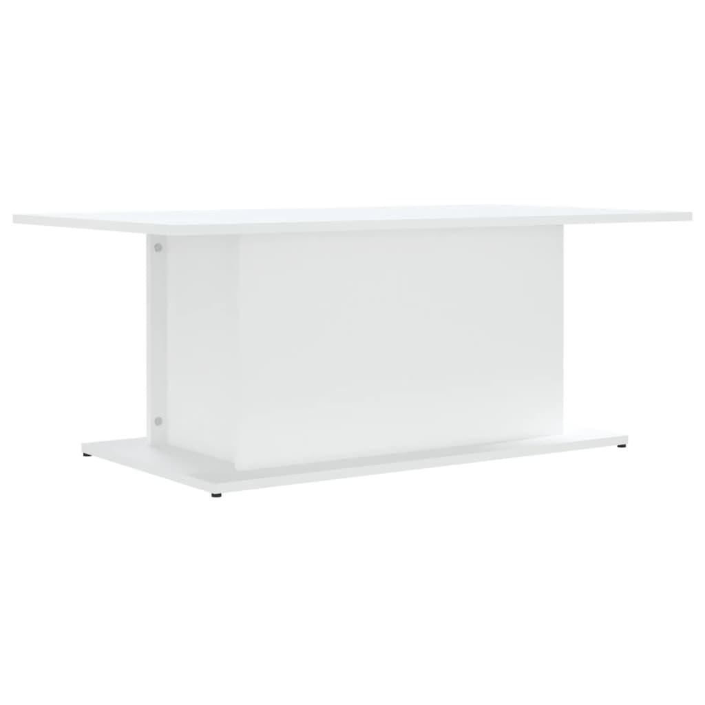 VidaXL Salontafel 102x55,5x40 cm spaanplaat wit