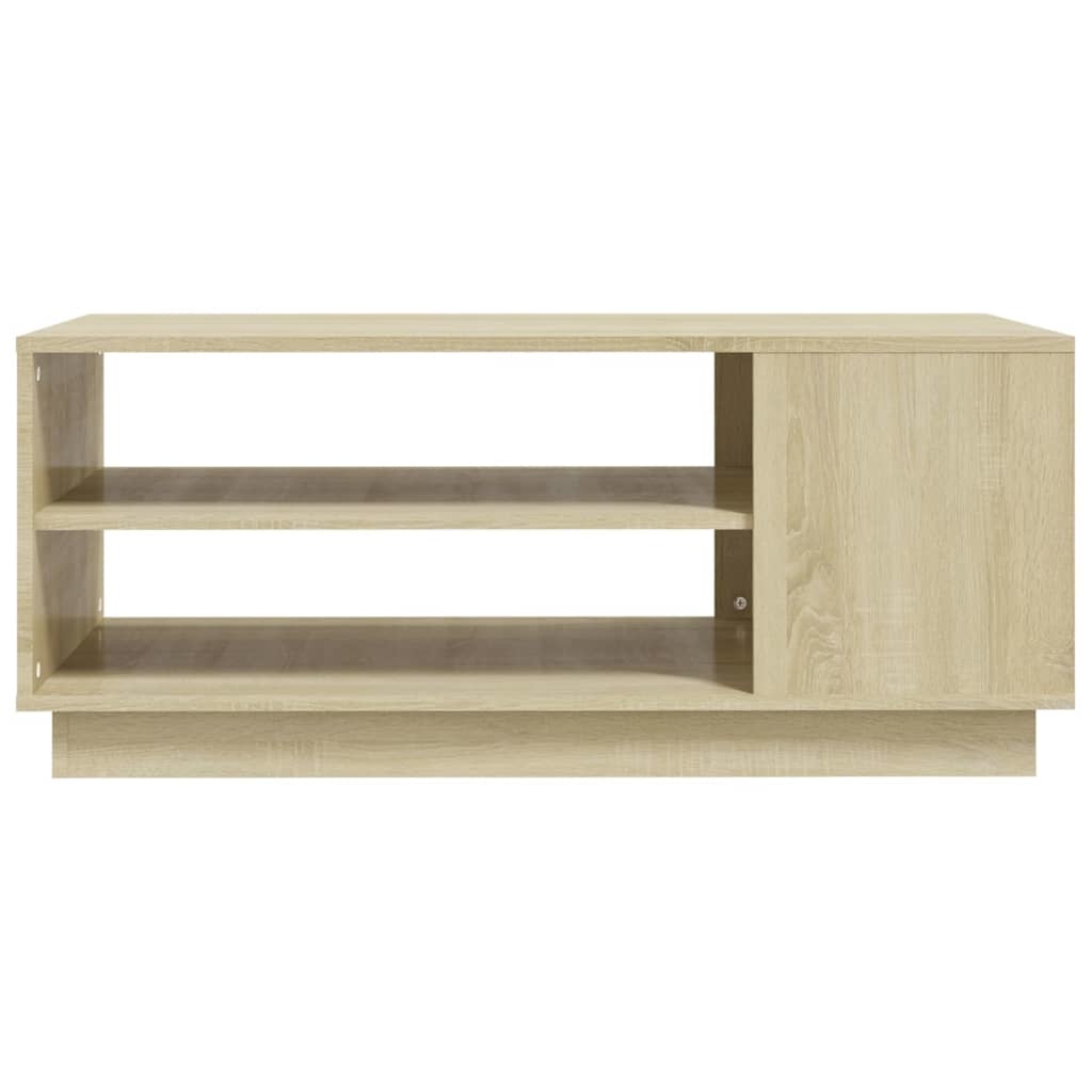 VidaXL Salontafel 102x55x43 cm spaanplaat sonoma eikenkleurig
