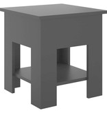 VidaXL Salontafel 40x40x42 cm bewerkt hout zwart