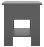 VidaXL Salontafel 40x40x42 cm bewerkt hout zwart