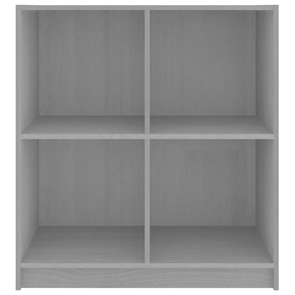 VidaXL Dressoir 70x33x76 cm massief grenenhout grijs