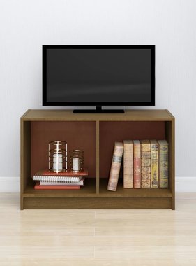 VidaXL Tv-meubel 70x33x42 cm massief grenenhout honingbruin