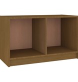 VidaXL Tv-meubel 70x33x42 cm massief grenenhout honingbruin