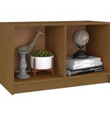VidaXL Tv-meubel 70x33x42 cm massief grenenhout honingbruin