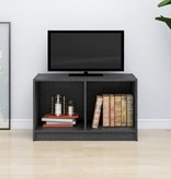 VidaXL Tv-meubel 70x33x42 cm massief grenenhout grijs