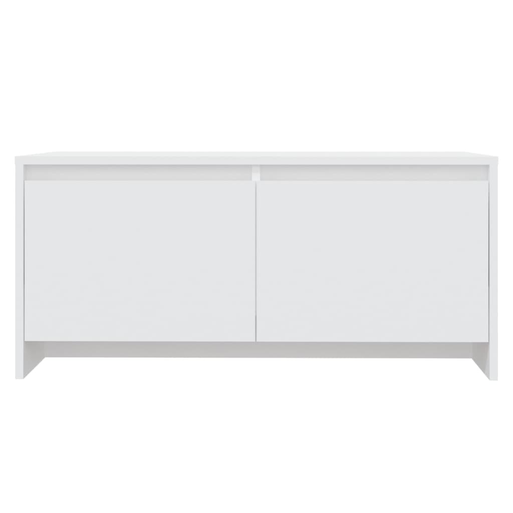 VidaXL Salontafel 90x50x41,5 cm spaanplaat wit