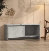 VidaXL Tv-meubel 90x35x40 cm spaanplaat betongrijs