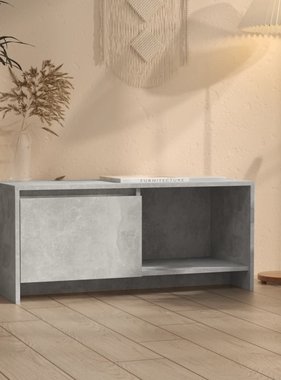VidaXL Tv-meubel 90x35x40 cm spaanplaat betongrijs