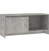 VidaXL Tv-meubel 90x35x40 cm spaanplaat betongrijs