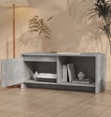 VidaXL Tv-meubel 90x35x40 cm spaanplaat betongrijs