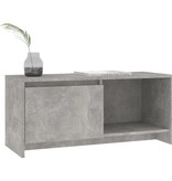 VidaXL Tv-meubel 90x35x40 cm spaanplaat betongrijs